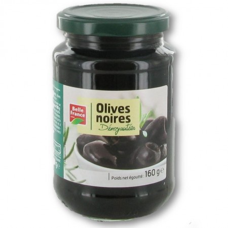 Olive noire dénoyautée